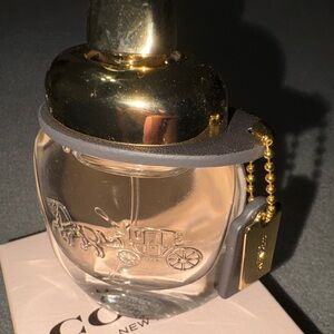 Coach 1 ounce Perfume New in the Box with Coach charms